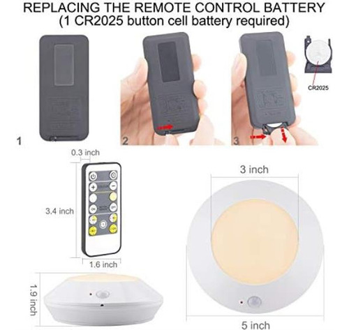 Bigmonat Luz De Ducha Con Pilas Con Sensor De Movimiento Luz
