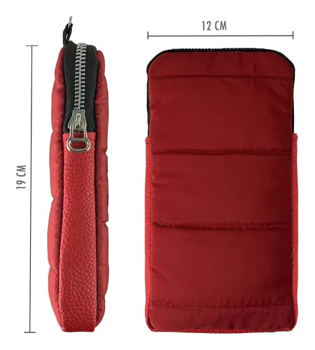 Cartera Porta Celular Bandolera Morral Regulable Puffer