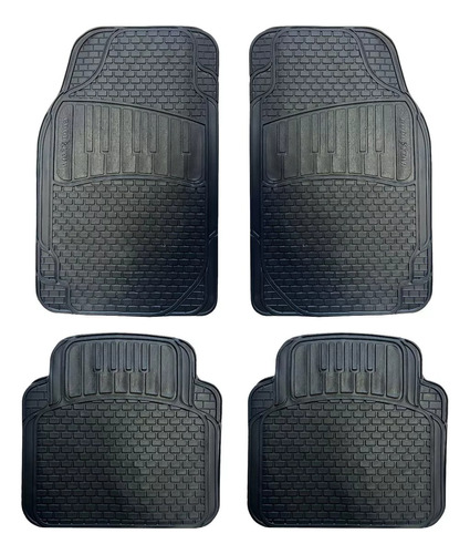 Juego Cubre Alfombras Universal 4 Piezas Goodyear Auto 4x4