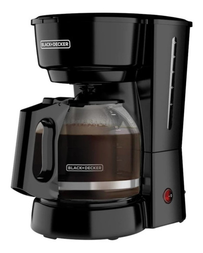 Cafetera Black&decker Cm0915bkla 12 Tazas J/vidrio Negra