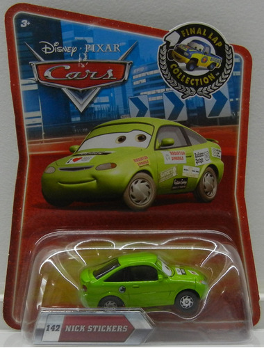 Disney Pixar Cars Nick Stickers Peli Del Rayo Mcqueen Final 