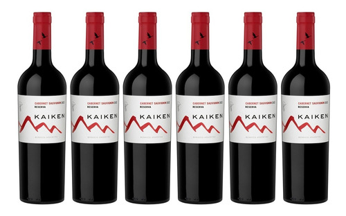 Vino Kaiken Cabernet Sauvignon Reserva X750cc Caja X6