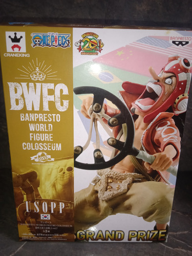 Banpresto Bwfc Usopp - One Piece Figura De Acción (Usado)