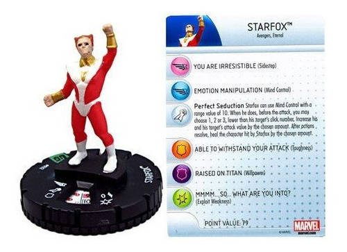 Starfox #032 Guardians Of The Galaxy Heroclix