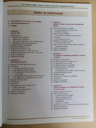 Libro Fe Y Revelación