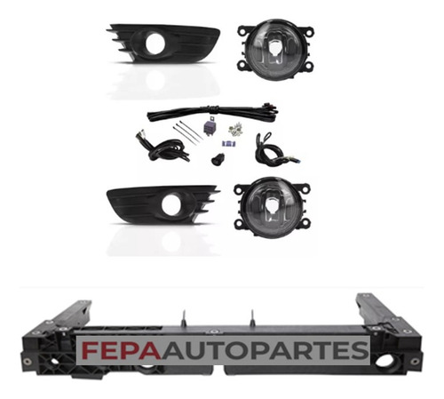 Kit Faros Auxiliares Antinieblas Citroen C4 07/13