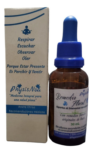 Remedio Floral Descanso Con Flores De Bach X 30 Ml