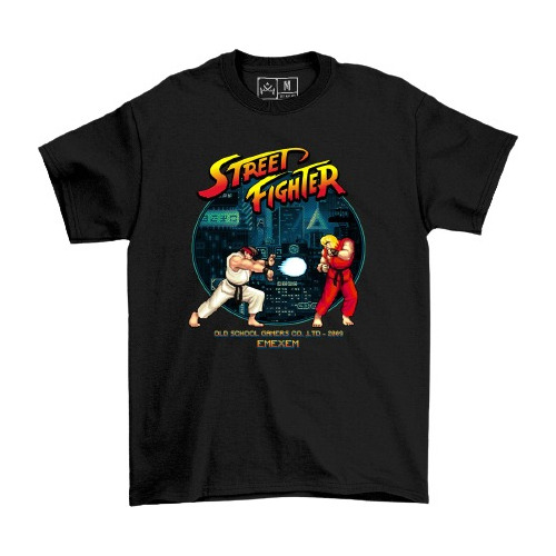 Remera Camiseta Street Fighter Gamer Gaming 