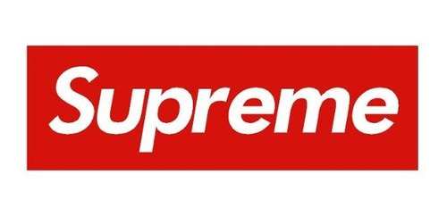 Calcomania O Sticker Promocional Supreme