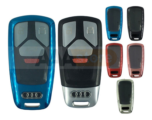 Funda Protectora Tpu Para Llave Audi A4, B9, Q5 Q7 5 Colores
