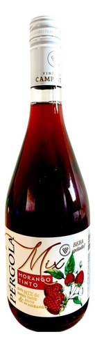Pergola suco cooler de morango com vinho tinto suave 750ml