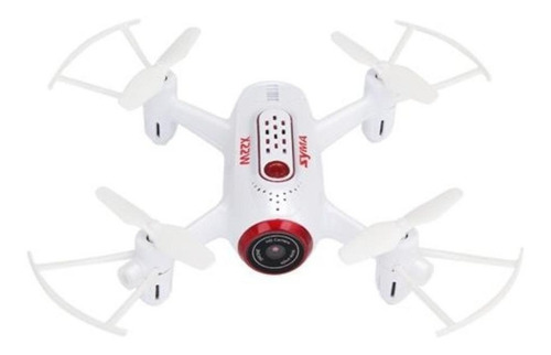 Drone Syma X22W con cámara HD white 1 batería