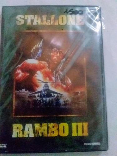 Dvd - Rambo Iii - Stallone-  Original