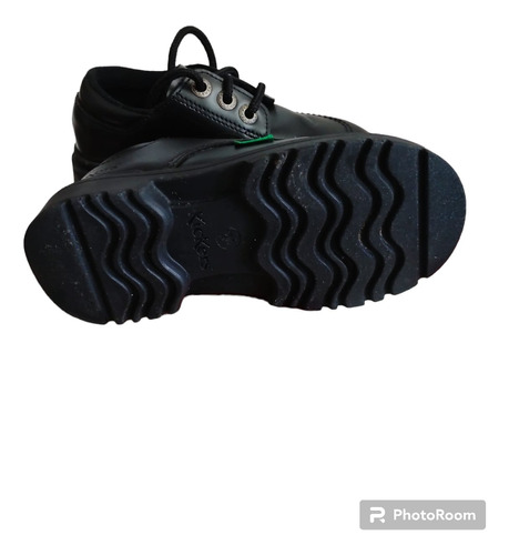 Zapatos Kickers Kero Negro Talle 27 Kqn 515296 Nuevo Colegio