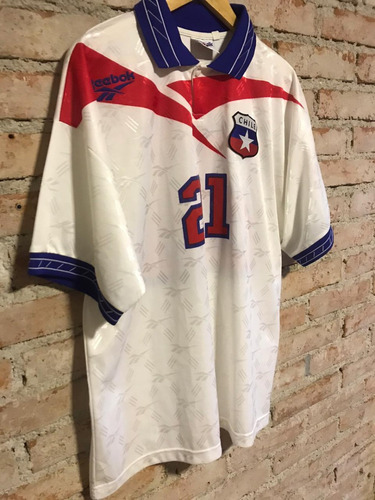Chile 1997 Uniforme 2 Número 21 Linda
