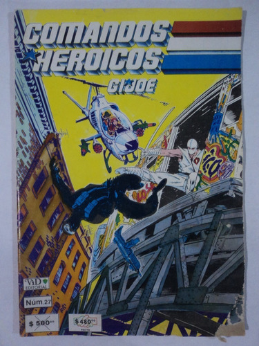 G.i. Joe Comic Comandos Heróicos #27 Julio 1989