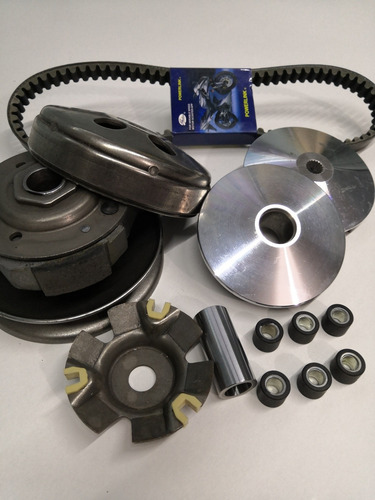 Imagen 5 de 12 de Clutch Y Variador Y Banda Powerlink Motoneta Italika Xs150