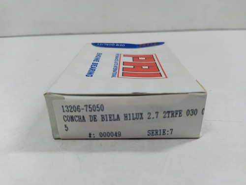 Concha Biela Toyota Hilux Hiace 2tr 0.75