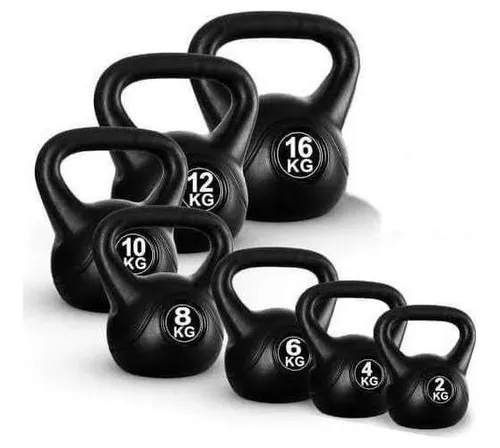 PESA RUSA / KETTLEBELL PLÁSTICA RELLENA 2 Kg QUUZ