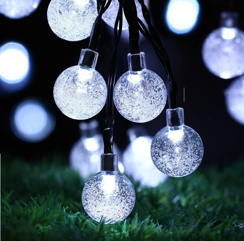 Luces de navidad y decorativas Shuang.W qt-78 11m de largo 110V multicolor con cable negro