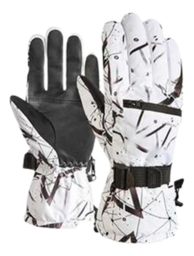 Guantes Térmicos Adulto Para La Nieve Y El Frio Estampado 