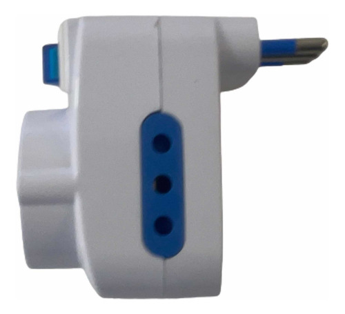 Imagen 2 de 2 de Enchufe Trifasico Adaptador Schuko 2 Modulares 1 Modular