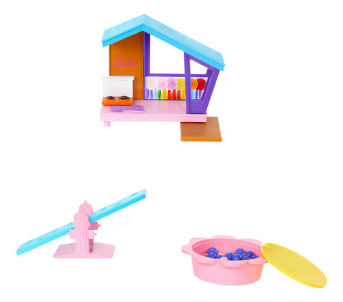 Barbie Mattel Polly Pocket Set De Juego Chelsea Fiesta De Perritos