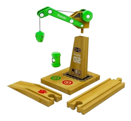 Trencity Grúa Magnética Verde - Tienda Oficial -