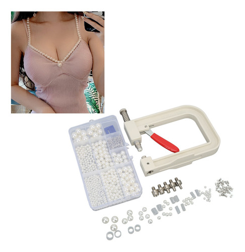 Kit De Máquina Para Fijar Perlas Hand Press S Posicionamient
