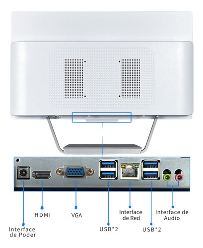 All In One 23,8'' Intel Core I5-3470 16gb 256gb Ssd Model Pd