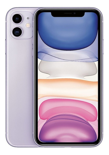 Celular Apple iPhone 11 64 Gb Liberado Detalle En Pantalla Morado (Reacondicionado)