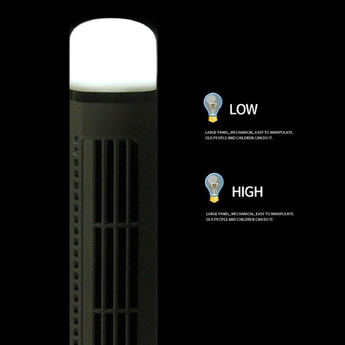 Bladeless Tower Fan, Indoor Standing Oscillating Fans, 90