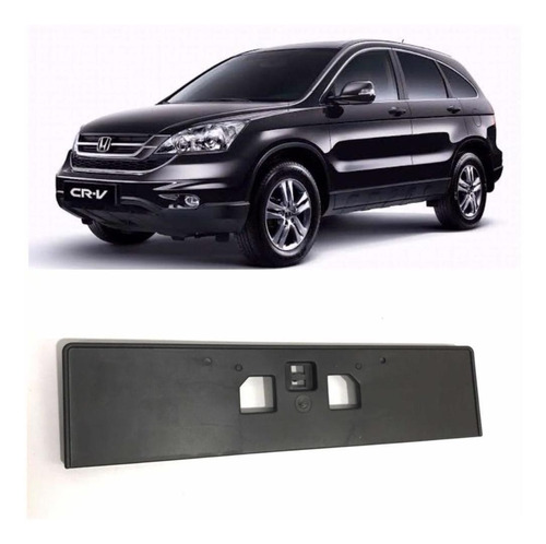 Suporte Moldura Placa Honda Crv 2012 2013 2014 2015