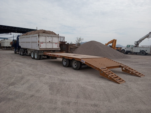 Remolque Lowboy Traila Argolla Retroexcavadoras Precio Neto