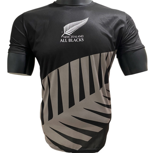 Remera De Microfibra All Blacks Pluma