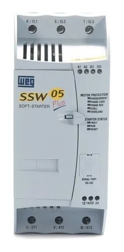 Soft-starter Trifásico Ssw050060t2246tpz Weg