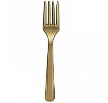 Kit Premium P 60 Desechables Oro Dorado Plato Vaso Cubiertos