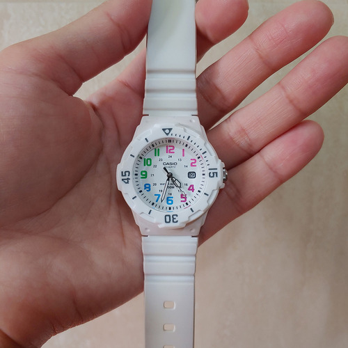 Reloj Casio Damas Lrw-200h-7bv Original Usado En Buen Estado (Usado)