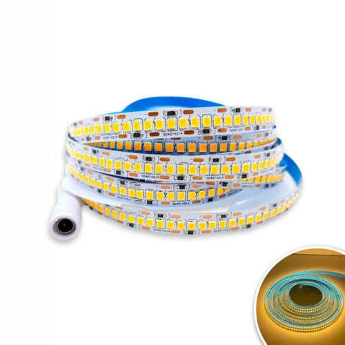 Kit 10 Fita Led 240 Led 5m Auto Ades 2700k 3000k 4000k 6000k Cor Da Luz 3000k Branco-quente Tensão De Operação 12v