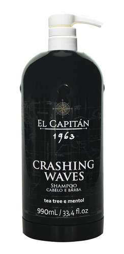 Crashing Waves - Shampoo 2 X 1 Cabelo & Barba 990ml