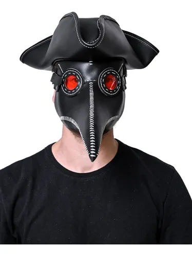 Máscara Da Peste Negra E Chapéu Tricorn (conjunto) | Parcelamento