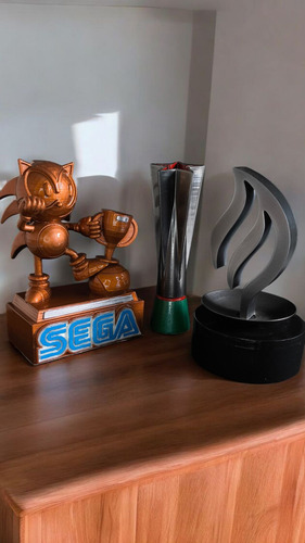 Combo Exclusivo 3 Troféus F1 - Edição Limitada Prateado