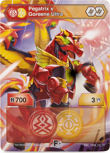 Pack De Inicio Bakugan Fused Pegatrix X Goreene Ultra