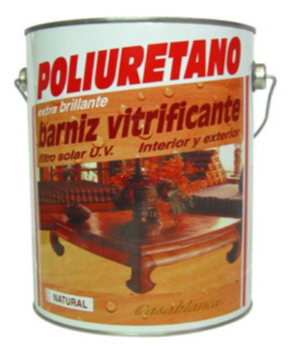 Barniz Vitrificante Poliuretano Brillante