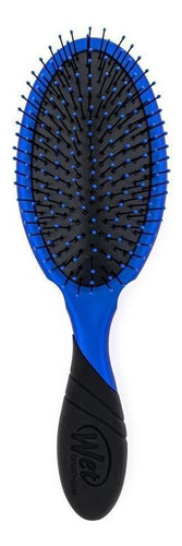 Escova De Cabelo Wet Brush Pro Azul Royal Cabo Emborrachado