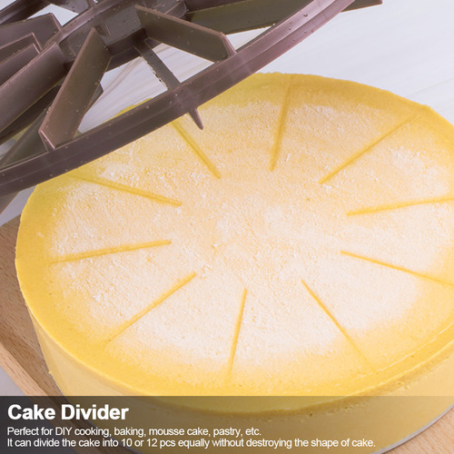 Divisor Redondo Para Pan Y Pastel De 10/12 Piezas, Cortador