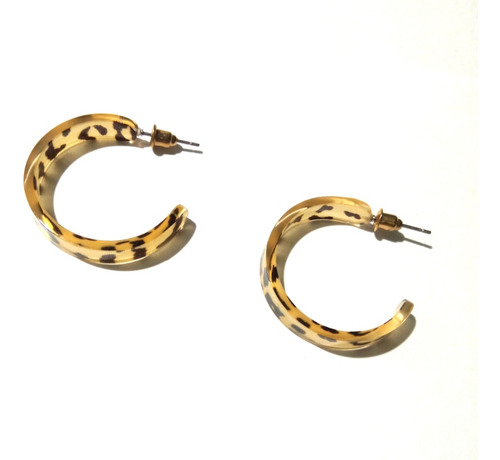 Aros En Policarbonato Animal Print