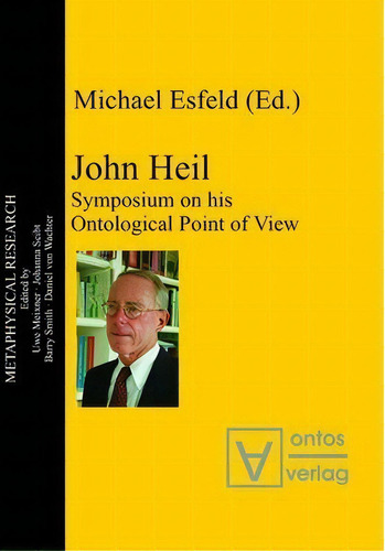 John Heil, De Michael Esfeld. Editorial De Gruyter, Tapa Dura En Inglés
