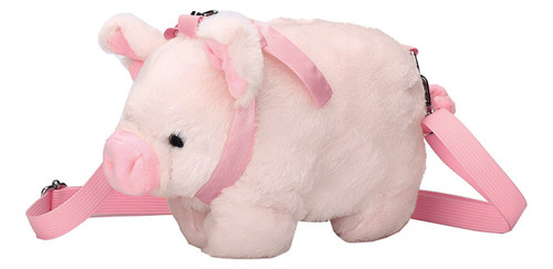 Bolsos De Hombro Kawaii Cute Pink Pig