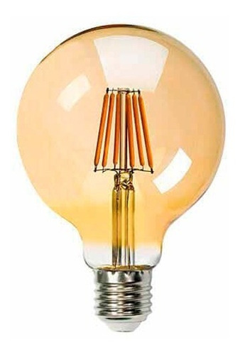 Ampolleta Vintage Globo 8w G80 Filamento / Hb Led 03-dbg822